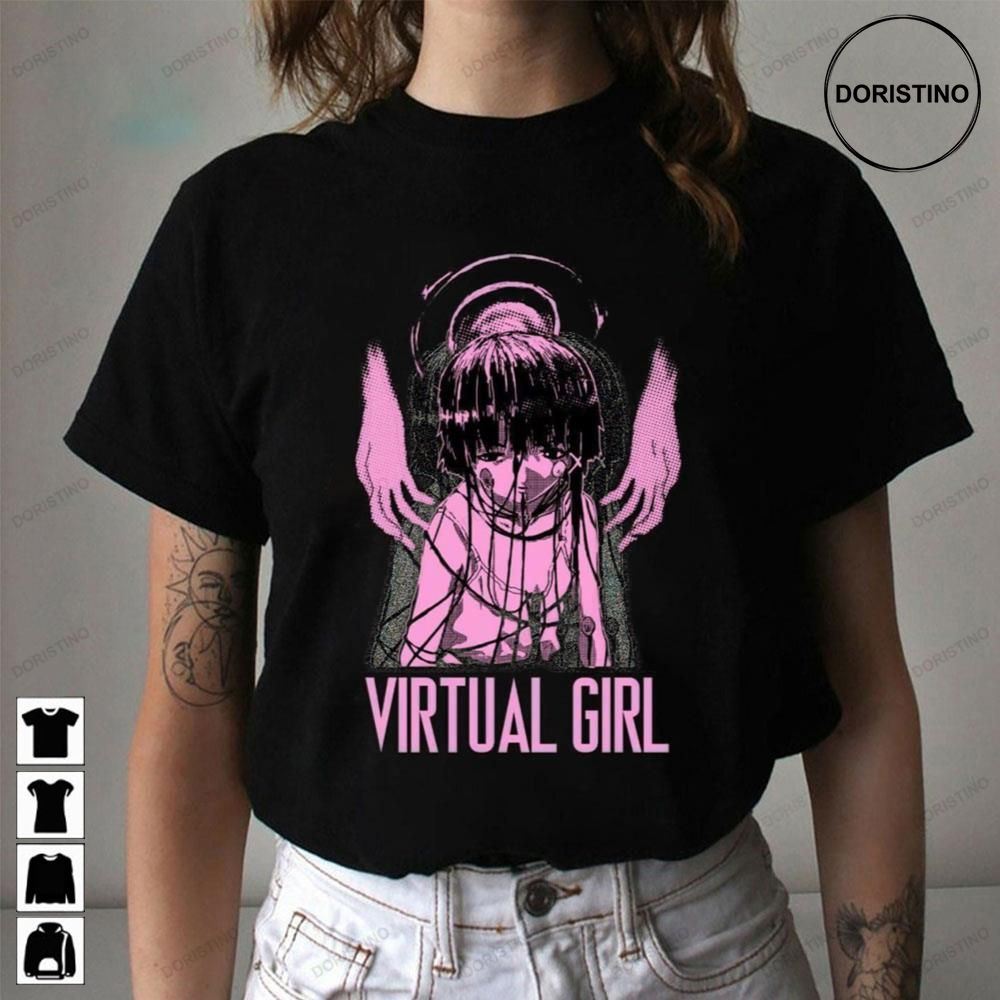 Virtual Girl Serial Experiments Lain Trending Style